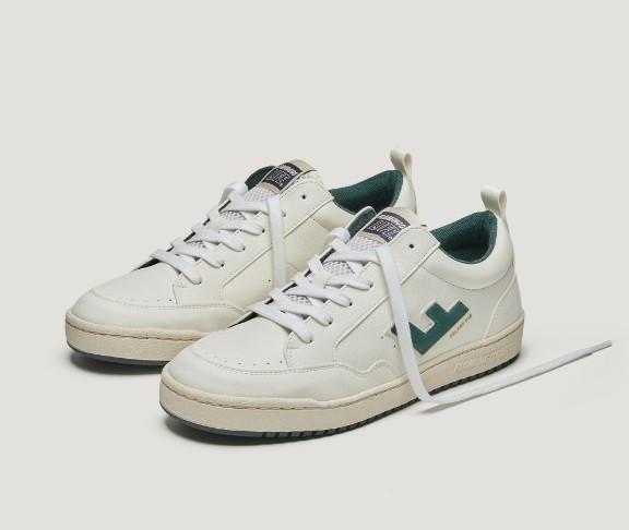Flamingos Life men vegan Sneakers Roland V.10 Panna Cypress White & Green